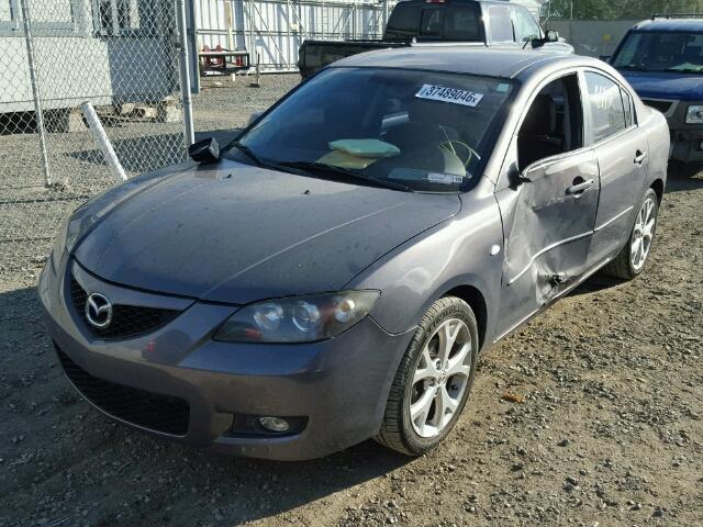 JM1BK32F591218416 - 2009 MAZDA 3 CHARCOAL photo 2