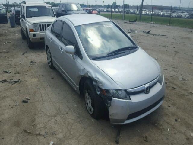 2HGFA16507H313475 - 2007 HONDA CIVIC SILVER photo 1