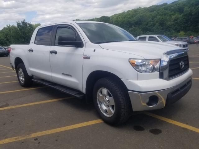 5TBDV54147S486914 - 2007 TOYOTA TUNDRA CRE WHITE photo 1