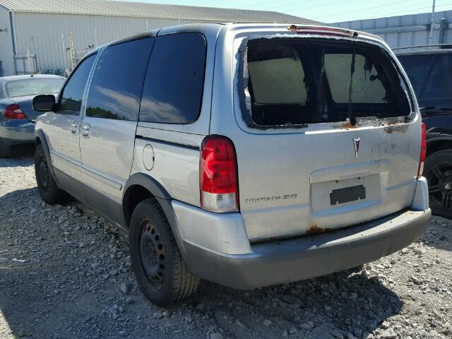 1GMDU03138D140358 - 2008 PONTIAC MONTANA SV SILVER photo 3