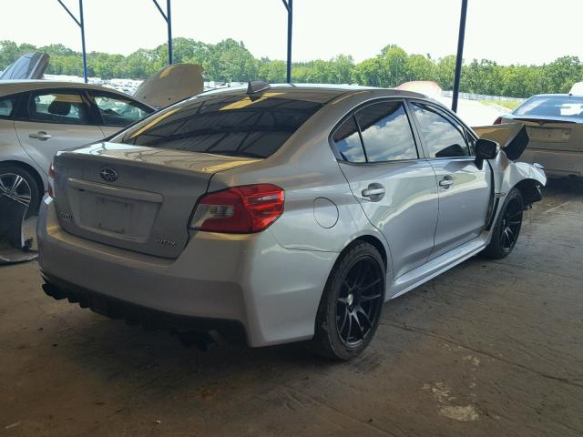 JF1VA1A6XF9836842 - 2015 SUBARU WRX SILVER photo 4