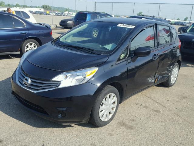 3N1CE2CP6FL432884 - 2015 NISSAN VERSA NOTE BLACK photo 2