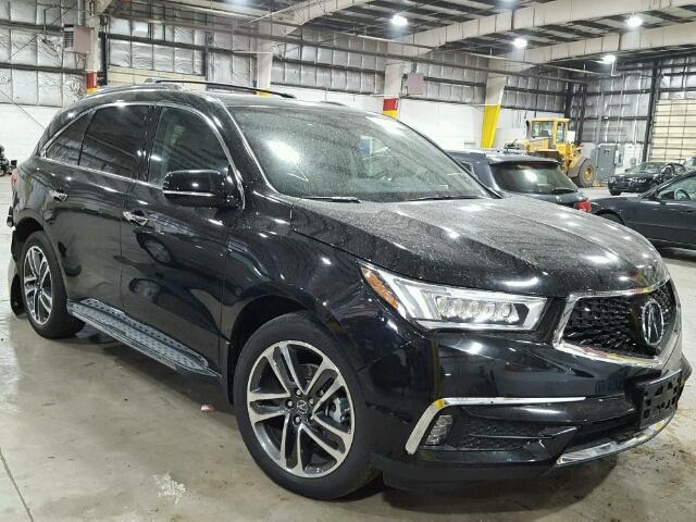 5FRYD4H88HB001689 - 2017 ACURA MDX ADVANC BLACK photo 1