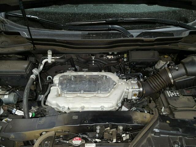 5FRYD4H88HB001689 - 2017 ACURA MDX ADVANC BLACK photo 7