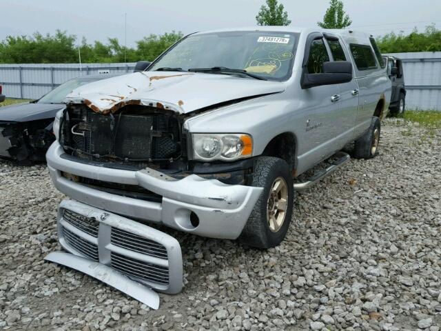 3D7KS28C65G801327 - 2005 DODGE RAM 2500 S SILVER photo 2