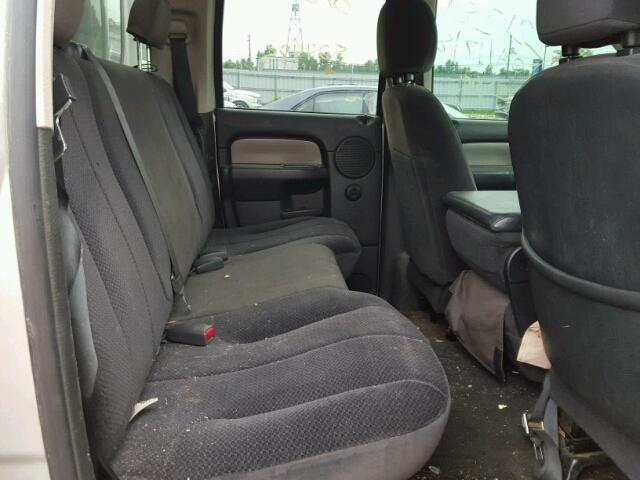 3D7KS28C65G801327 - 2005 DODGE RAM 2500 S SILVER photo 6