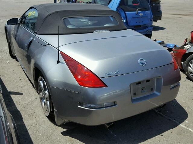 JN1AZ36A45M755442 - 2005 NISSAN 350Z ROADS GRAY photo 3