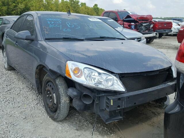 1G2ZJ57K794263220 - 2009 PONTIAC G6 GRAY photo 1