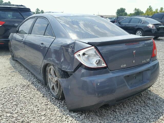 1G2ZJ57K794263220 - 2009 PONTIAC G6 GRAY photo 3