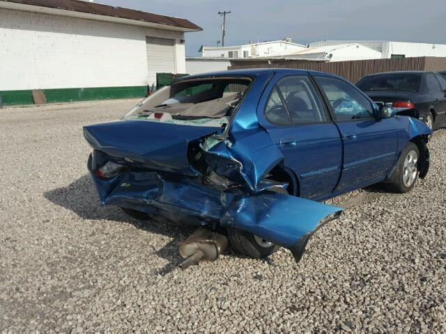 3N1CB51DX3L699833 - 2003 NISSAN SENTRA BLUE photo 4