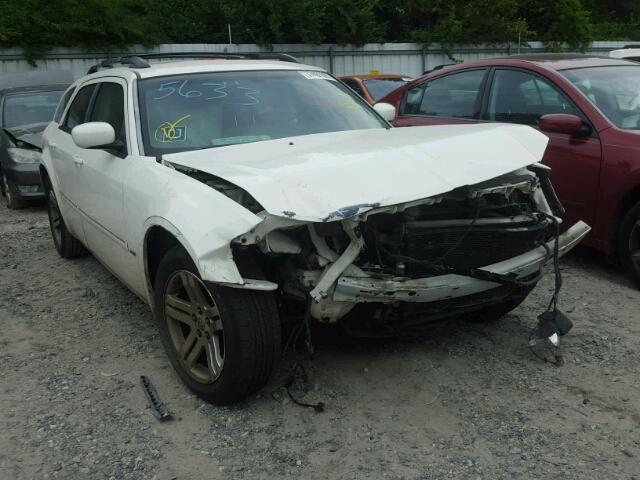 2D4GV57216H280099 - 2006 DODGE MAGNUM R/T WHITE photo 1