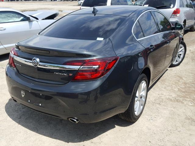 2G4GK5EX0E9261164 - 2014 BUICK REGAL GRAY photo 4