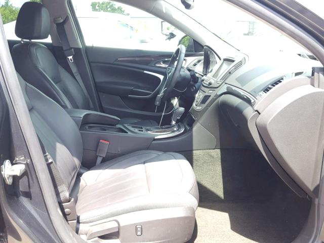 2G4GK5EX0E9261164 - 2014 BUICK REGAL GRAY photo 5