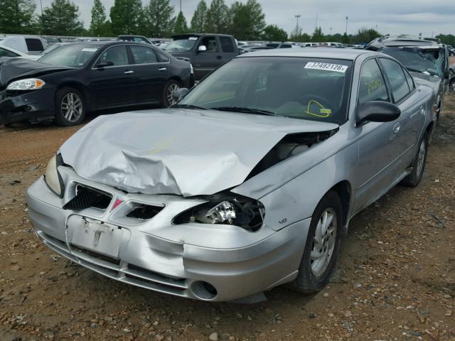 1G2NF52E13M679210 - 2003 PONTIAC GRAND AM S Gümüş foto 2