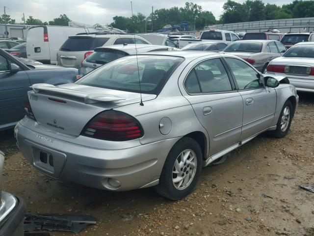 1G2NF52E13M679210 - 2003 PONTIAC GRAND AM S Gümüş foto 4
