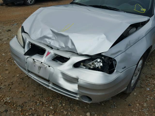 1G2NF52E13M679210 - 2003 PONTIAC GRAND AM S Gümüş foto 9