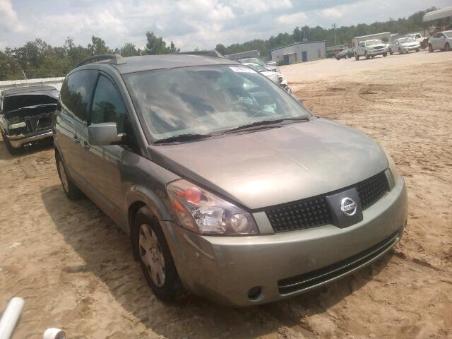 5N1BV28U16N101505 - 2006 NISSAN QUEST S GREEN photo 1