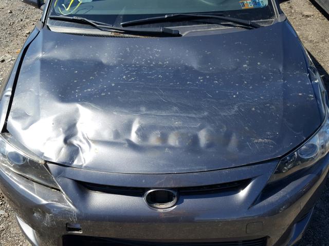 JTKJF5C77D3059424 - 2013 TOYOTA SCION TC 灰色 照片 9