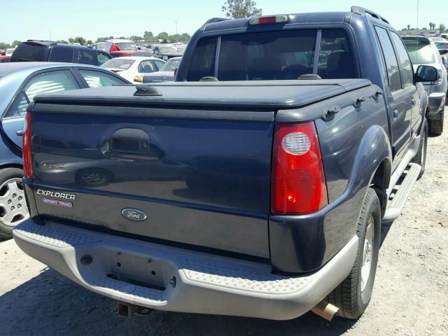 1FMZU77E02UB17588 - 2002 FORD EXPLORER S BLUE photo 4