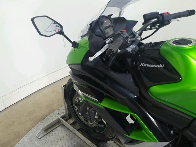 JKAEXEE11GDA22363 - 2016 KAWASAKI EX650 E GREEN photo 15