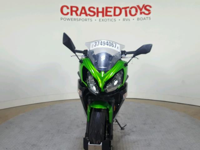 JKAEXEE11GDA22363 - 2016 KAWASAKI EX650 E GREEN photo 3