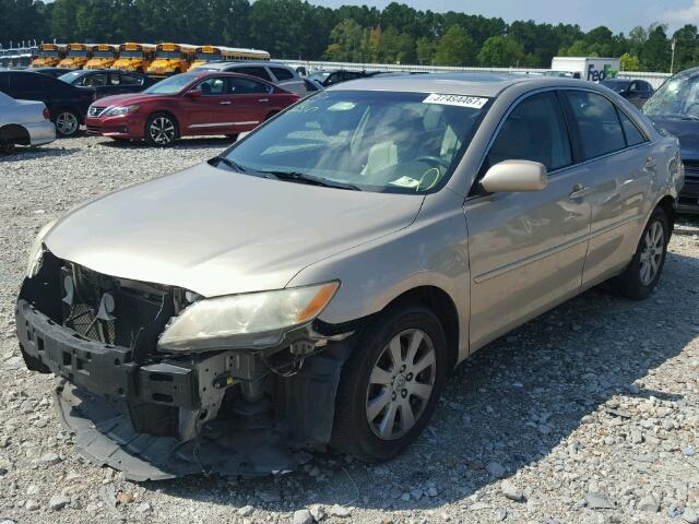 4T1BE46K19U885899 - 2009 TOYOTA CAMRY BASE GOLD photo 2