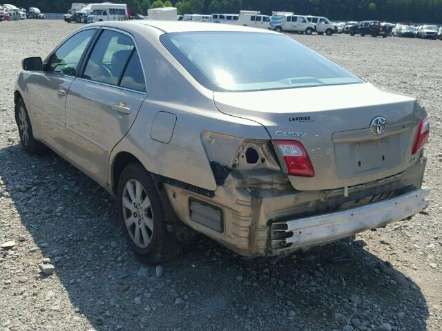 4T1BE46K19U885899 - 2009 TOYOTA CAMRY BASE GOLD photo 3