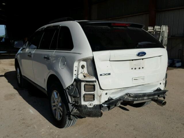 2FMDK3GC2BBA34015 - 2011 FORD EDGE SE WHITE photo 3