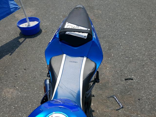 JKAZXCE138A005506 - 2008 KAWASAKI ZX1000 E BLUE photo 6