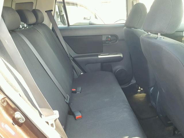 JTLKE50E391089366 - 2009 TOYOTA SCION XB Tünd qırmızı foto 6