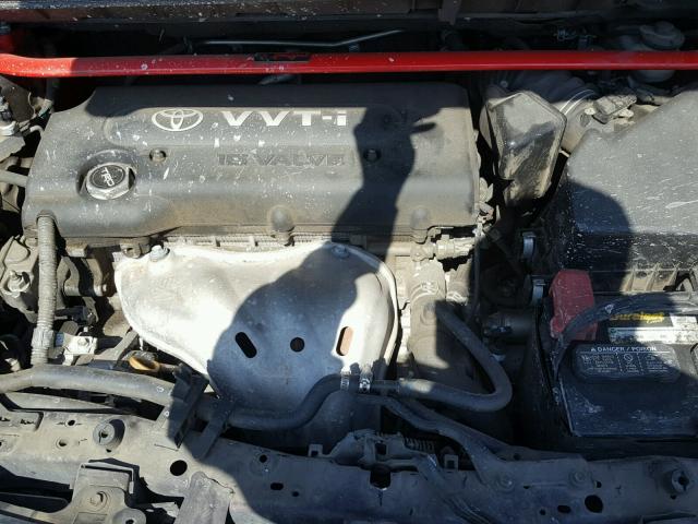 JTLKE50E391089366 - 2009 TOYOTA SCION XB Tünd qırmızı foto 7