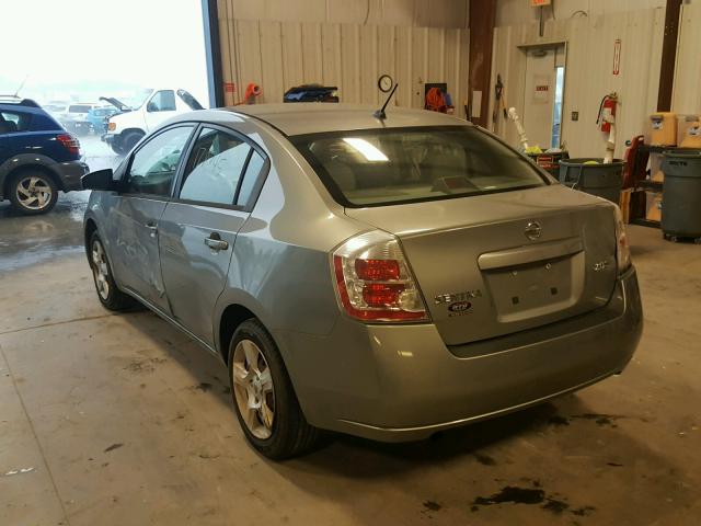 3N1AB61E47L601181 - 2007 NISSAN SENTRA 2.0 GRAY photo 3