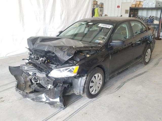 3VW2K7AJ0FM342764 - 2015 VOLKSWAGEN JETTA BASE 黑色 照片 2