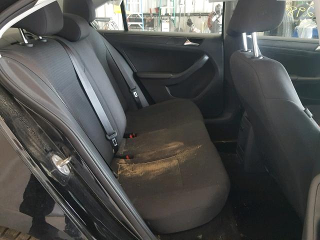 3VW2K7AJ0FM342764 - 2015 VOLKSWAGEN JETTA BASE 黑色 照片 6
