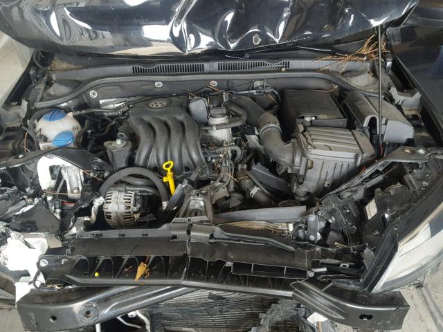 3VW2K7AJ0FM342764 - 2015 VOLKSWAGEN JETTA BASE 黑色 照片 7