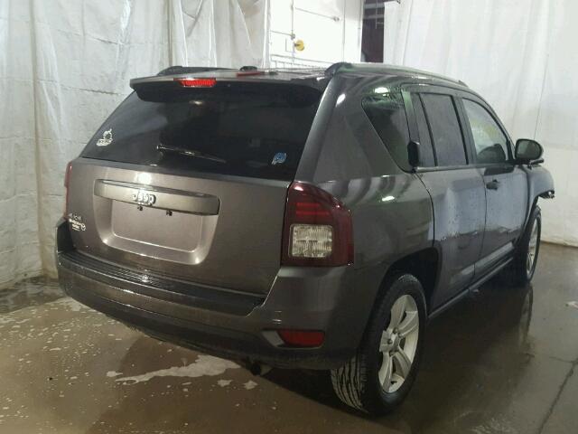1C4NJDBBXGD520721 - 2016 JEEP COMPASS SP GRAY photo 4