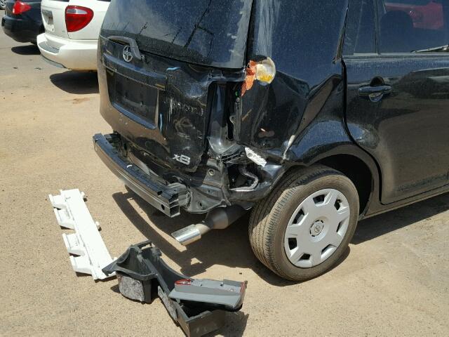 JTLZE4FE2DJ043455 - 2013 TOYOTA SCION XB BLACK photo 9