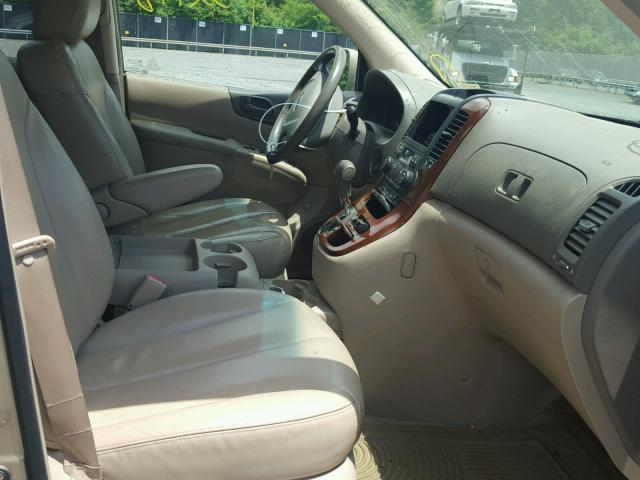 KNDMB233866054181 - 2006 KIA SEDONA EX TAN photo 5