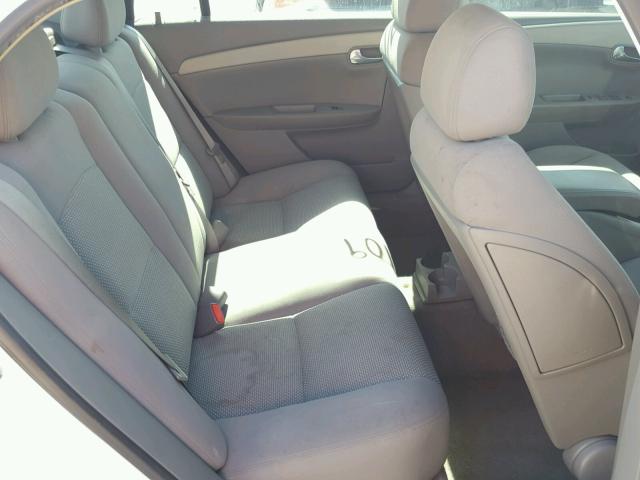 1G1ZH57B09F182273 - 2009 CHEVROLET MALIBU 1LT 白色 照片 6