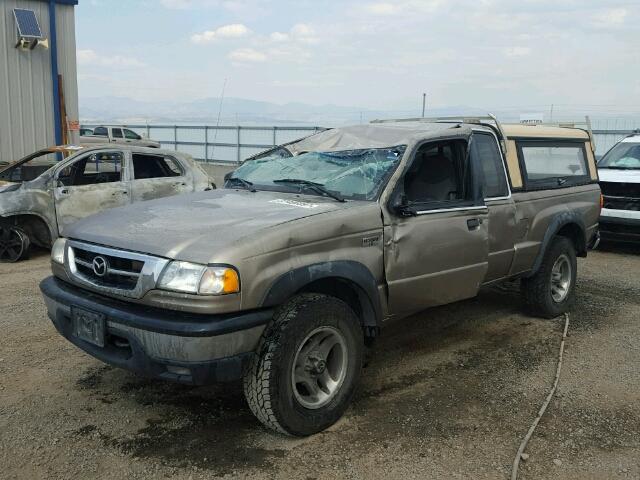 4F4ZR47E33TM18746 - 2003 MAZDA B4000 CAB TAN photo 2