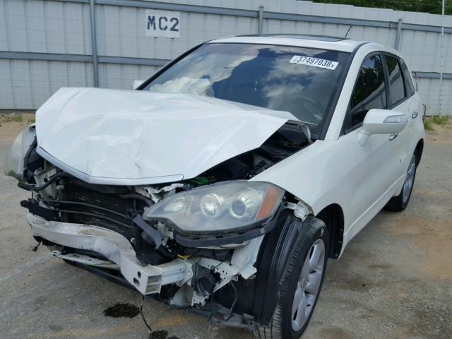 5J8TB18238A015599 - 2008 ACURA RDX WHITE photo 2