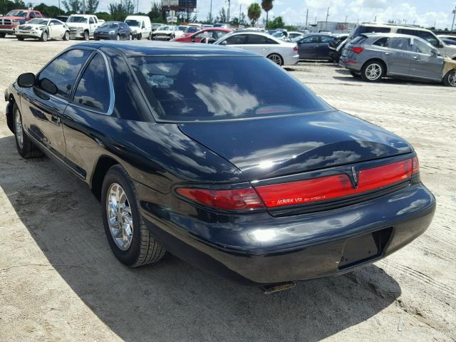 1LNFM92V3WY719244 - 1998 LINCOLN MARK VIII BLACK photo 3