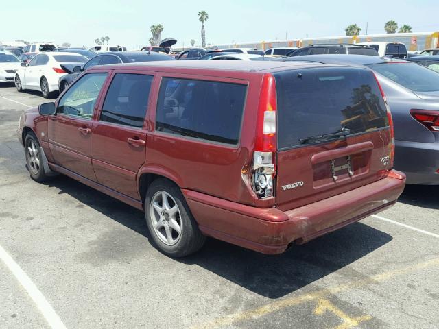 YV1LW56DXY2669535 - 2000 VOLVO V70 GLT RED photo 3