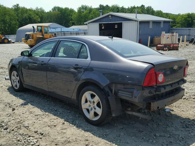 1G1ZB5EB6A4113575 - 2010 CHEVROLET MALIBU LS GRAY photo 3