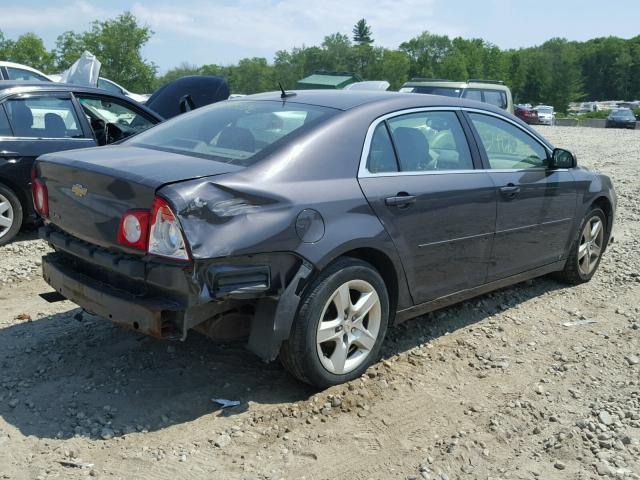 1G1ZB5EB6A4113575 - 2010 CHEVROLET MALIBU LS GRAY photo 4