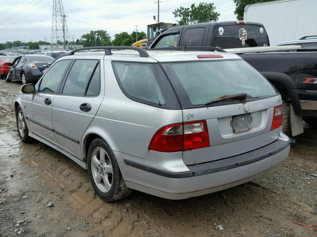 YS3ED59A443010109 - 2004 SAAB 9-5 ARC SILVER photo 3