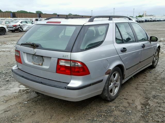 YS3ED59A443010109 - 2004 SAAB 9-5 ARC SILVER photo 4