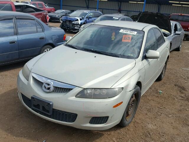 1YVFP80C765M66254 - 2006 MAZDA MAZDA6I BEIGE photo 2