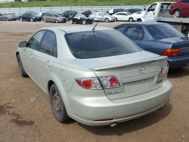 1YVFP80C765M66254 - 2006 MAZDA MAZDA6I BEIGE photo 3