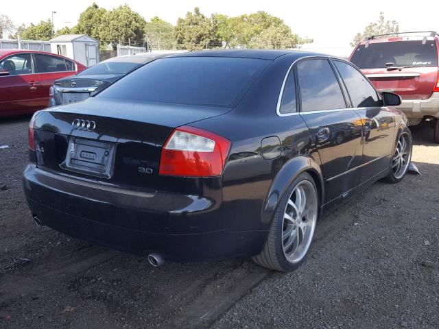 WAUJT68E75A063352 - 2005 AUDI A4 3.0 BLACK photo 4